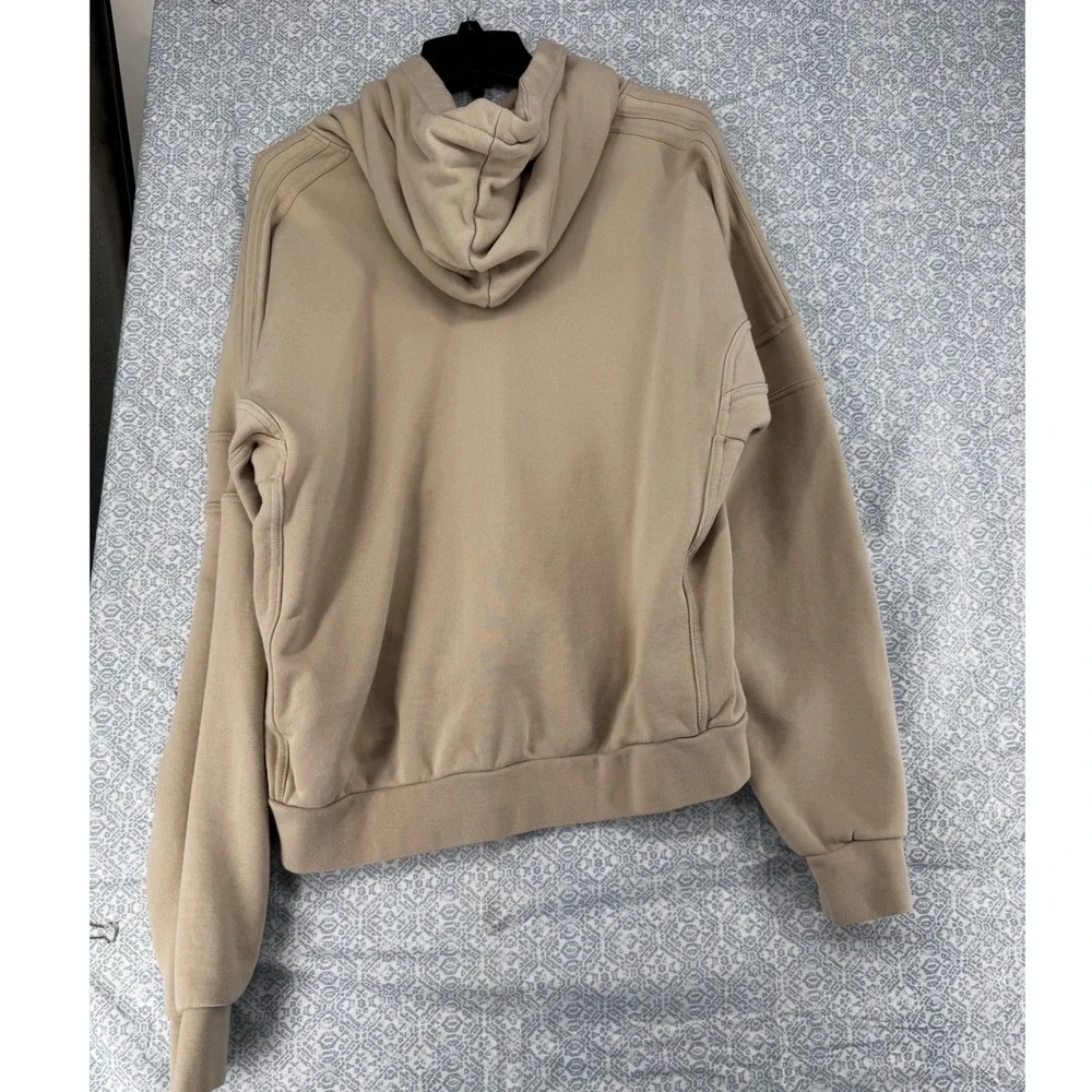 Adidas Originals Skateboarding Hoodie Beige Tan HK9899 Mens Medium